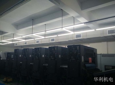 虹濤印刷攜手格力水冷柜機中央空調工程順利完工，助力保健電器配件生產升級